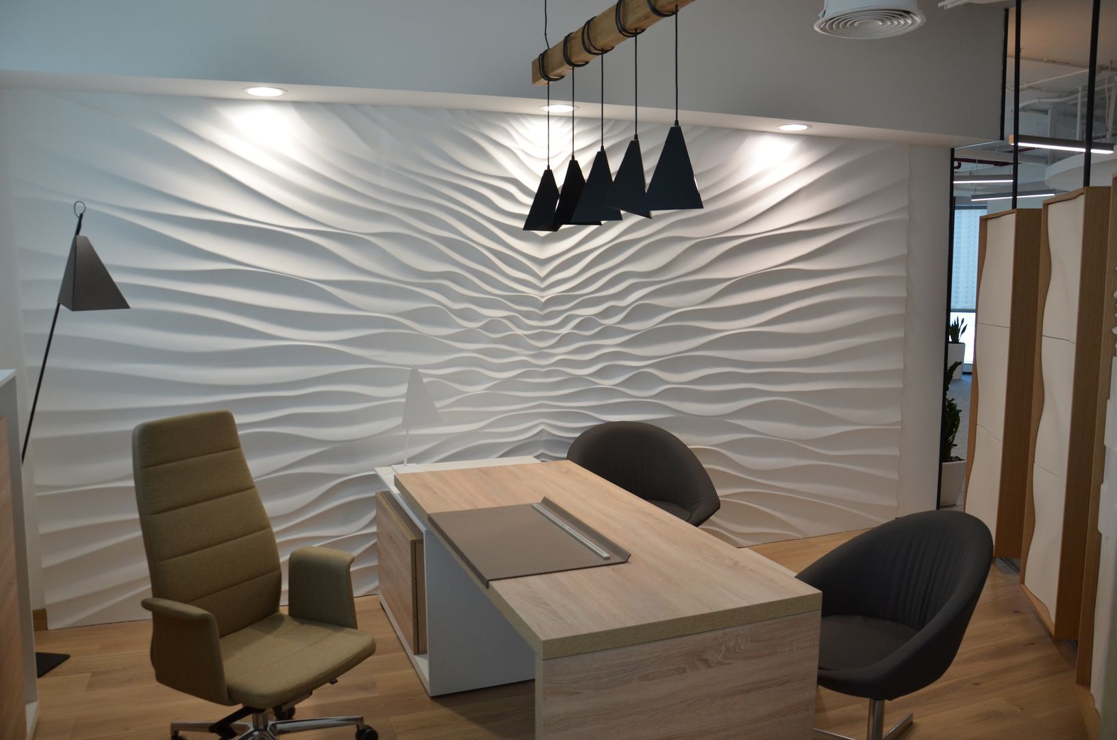 Unser außergewöhnliches Modell „ Illusion“ in Premium Kollektion MURAL , Loft Design System Deutschland - Wandpaneele aus Bayern Loft Design System Deutschland - Wandpaneele aus Bayern Study/office