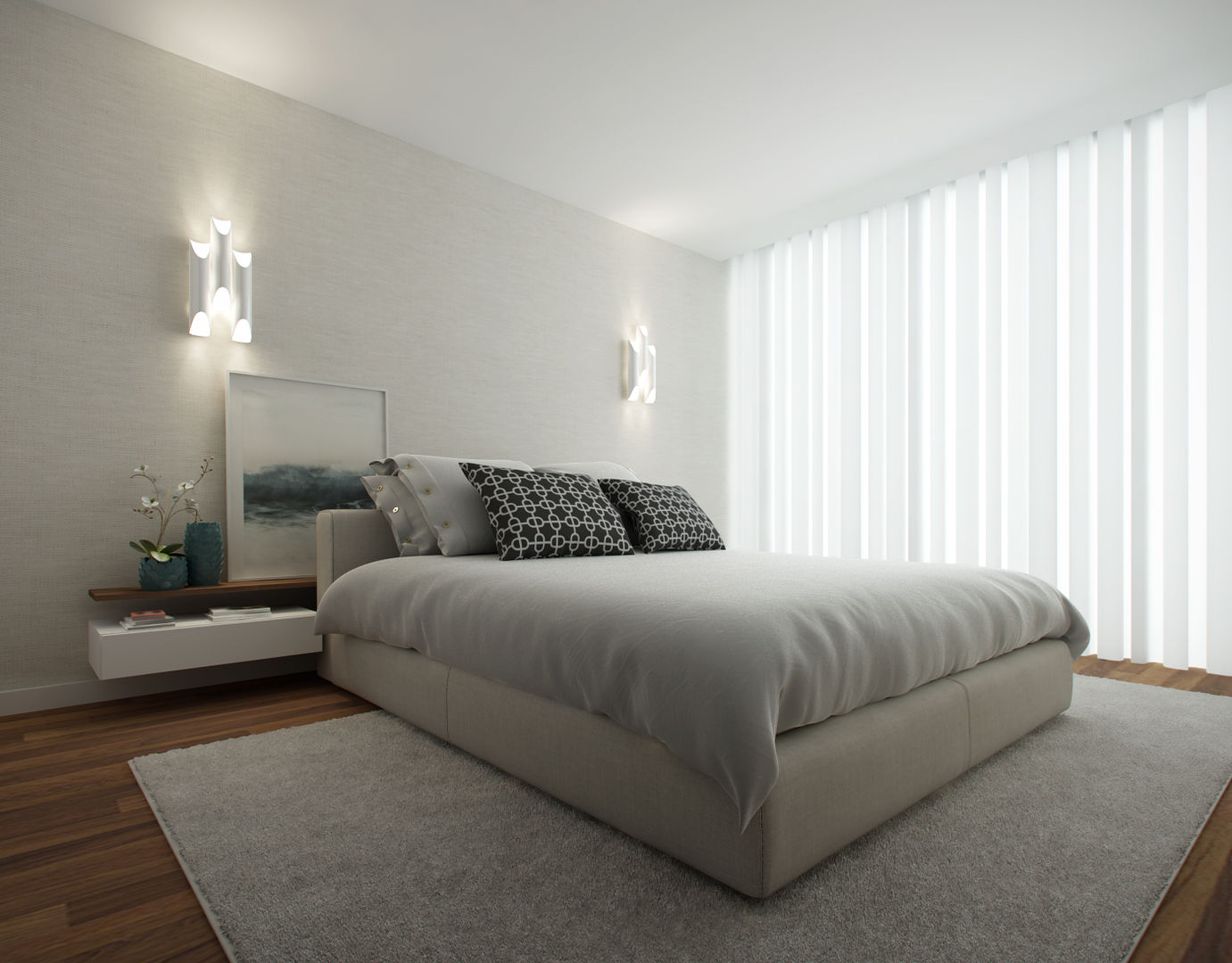 #Home for two 411 - Design e Arquitectura de Interiores Quartos modernos