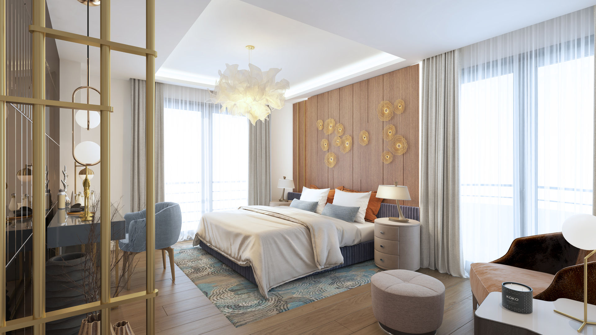 homify Kamar Tidur Modern Kayu Wood effect