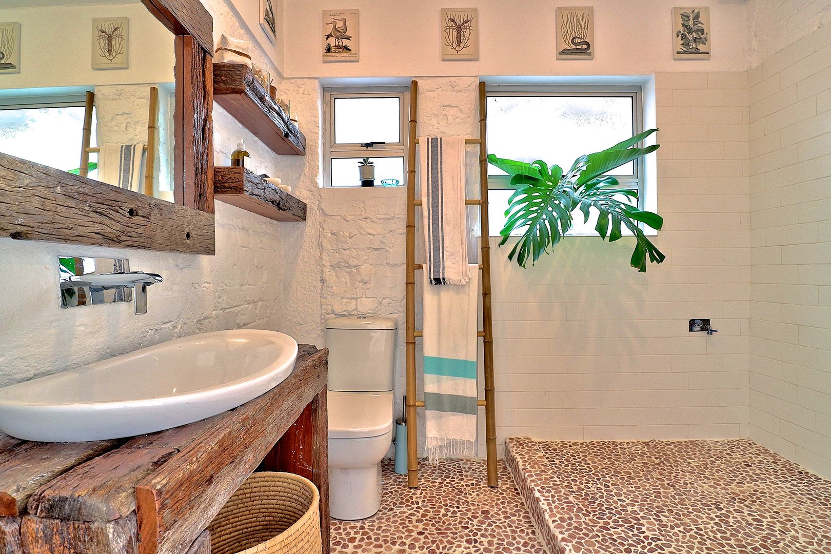 Beach Retreat, Studio Do Cabo Studio Do Cabo Eclectic style bathroom