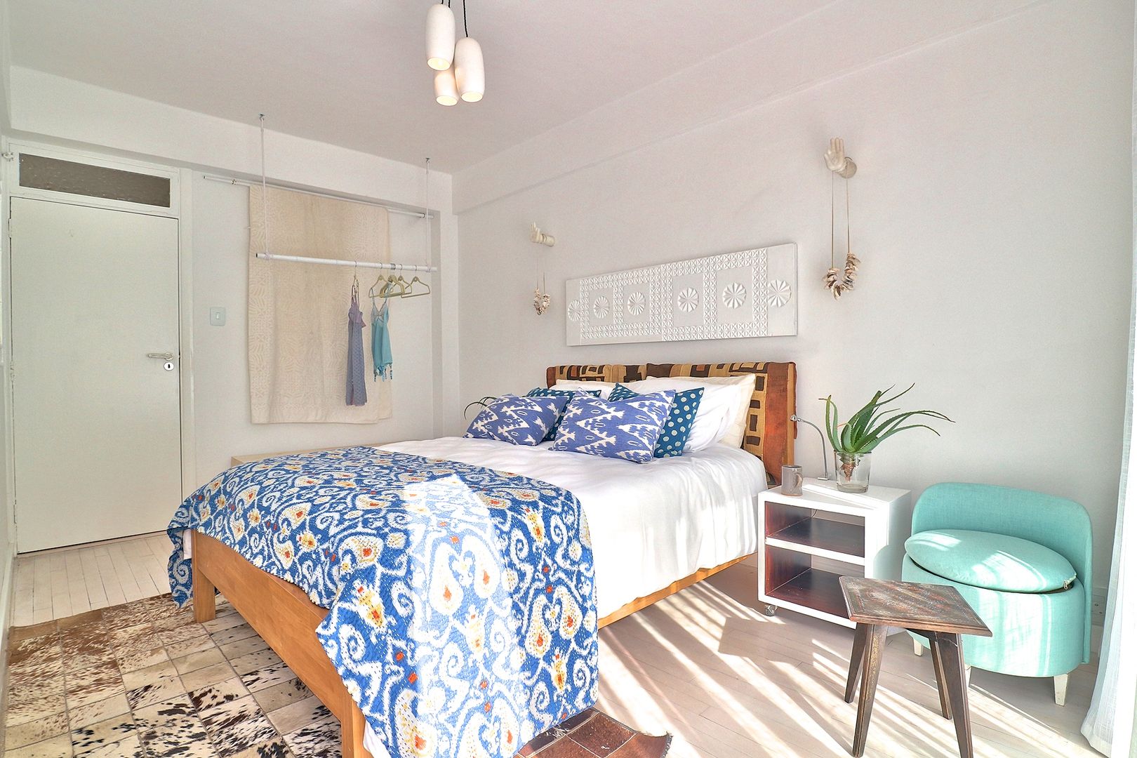 Beach Retreat, Studio Do Cabo Studio Do Cabo オリジナルスタイルの 寝室