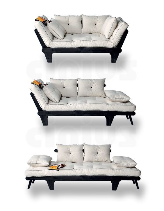 Divano letto "sole", cinius s.r.l. cinius s.r.l. Ruang keluarga: Ide desain interior, inspirasi & gambar Sofas & armchairs