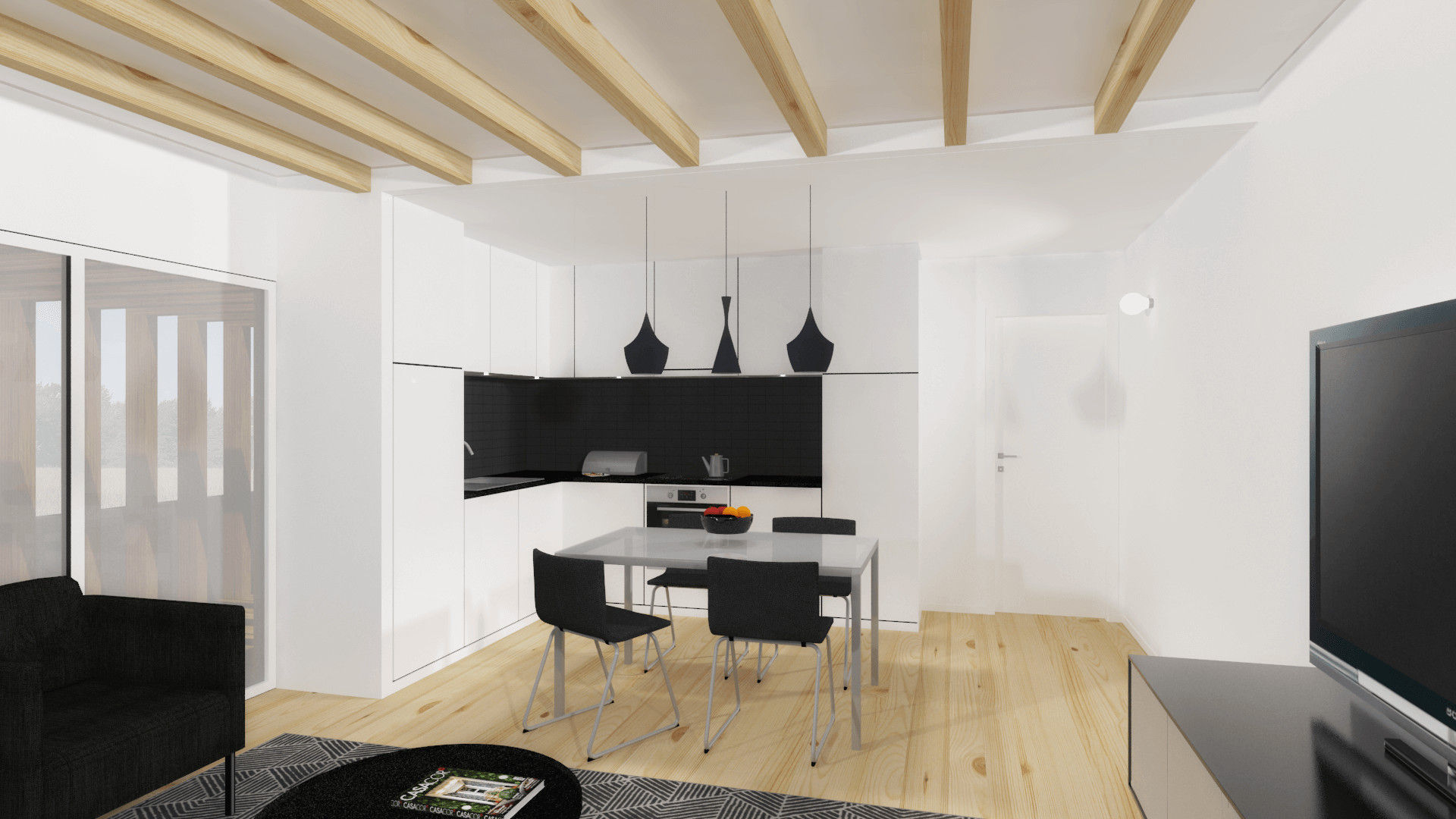 Casa modular, Estúdio AMATAM Estúdio AMATAM Modern kitchen