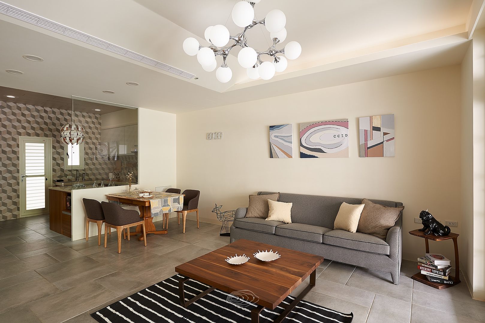 狹長街屋大改造, 層層室內裝修設計有限公司 層層室內裝修設計有限公司 Scandinavian style living room