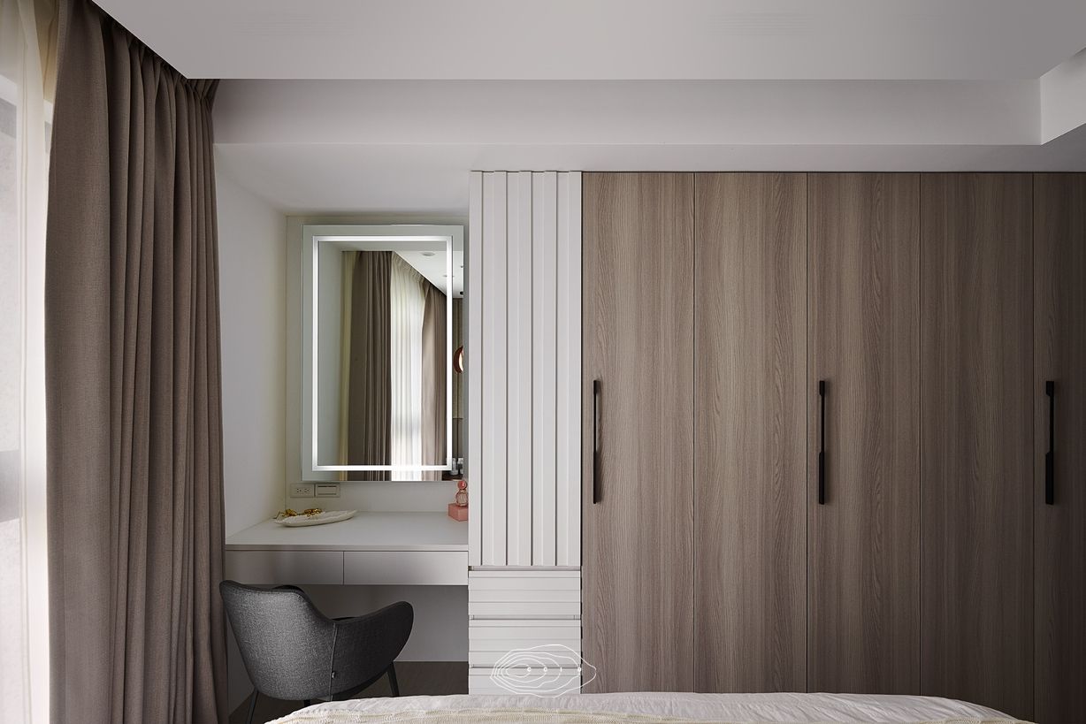 純淨質感宅, 層層室內裝修設計有限公司 層層室內裝修設計有限公司 Modern style bedroom