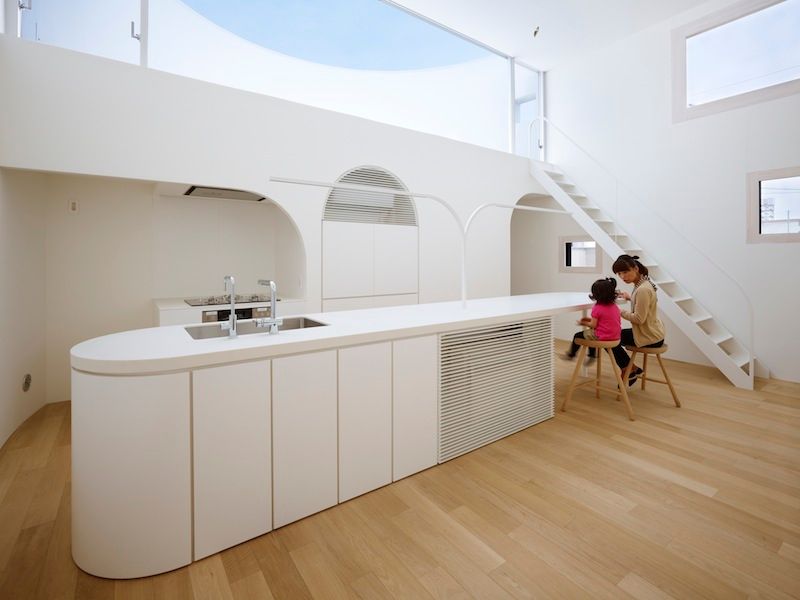 光舞台の家, FUTURE STUDIO FUTURE STUDIO Cocinas modernas