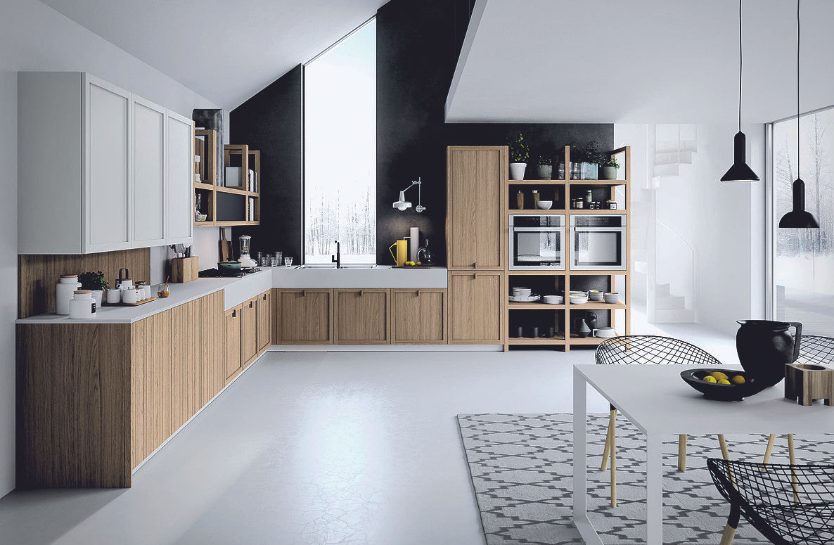Dibiesse - Mia ROOM 66 KITCHEN&MORE Cucina attrezzata cucina in legno,design,cucina moderna