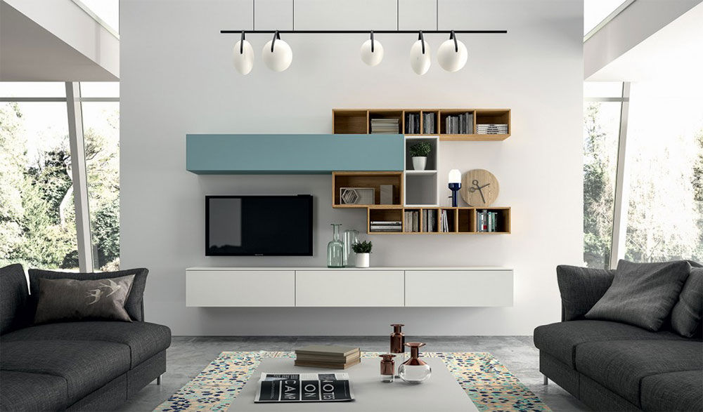 SLIM ROOM 66 KITCHEN&MORE Soggiorno moderno