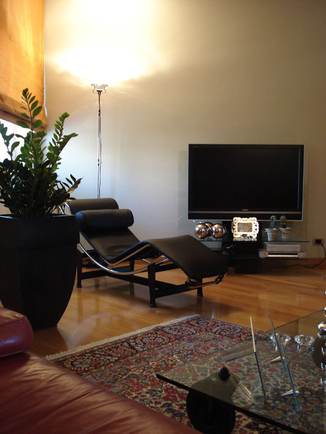 Renovatie Appartement met Italiaans Design, MEF Architect MEF Architect Living room Aluminium/Zinc Accessories & decoration