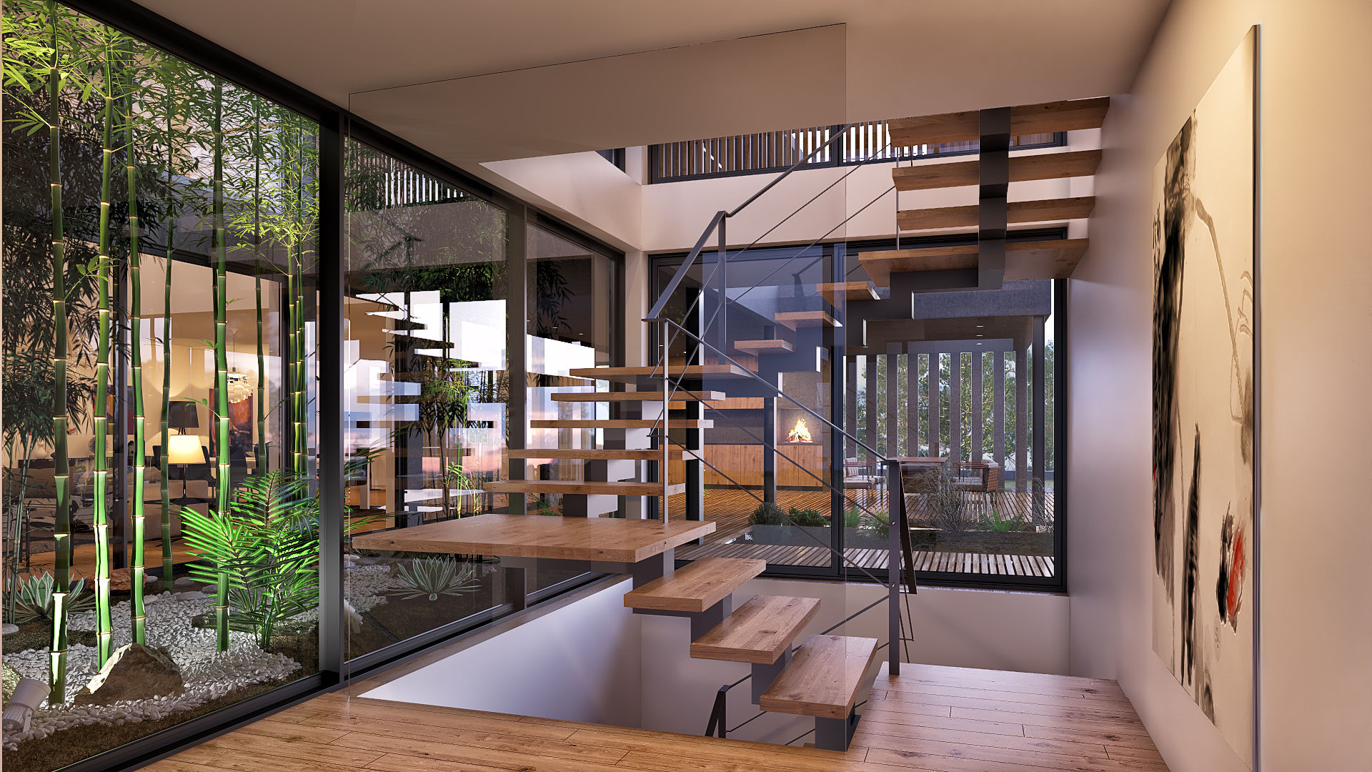 SG2 House - House in Herdade da Aroeira - Portugal - Architectural plan, Traçado Regulador. Lda Traçado Regulador. Lda Stairs Wood Wood effect