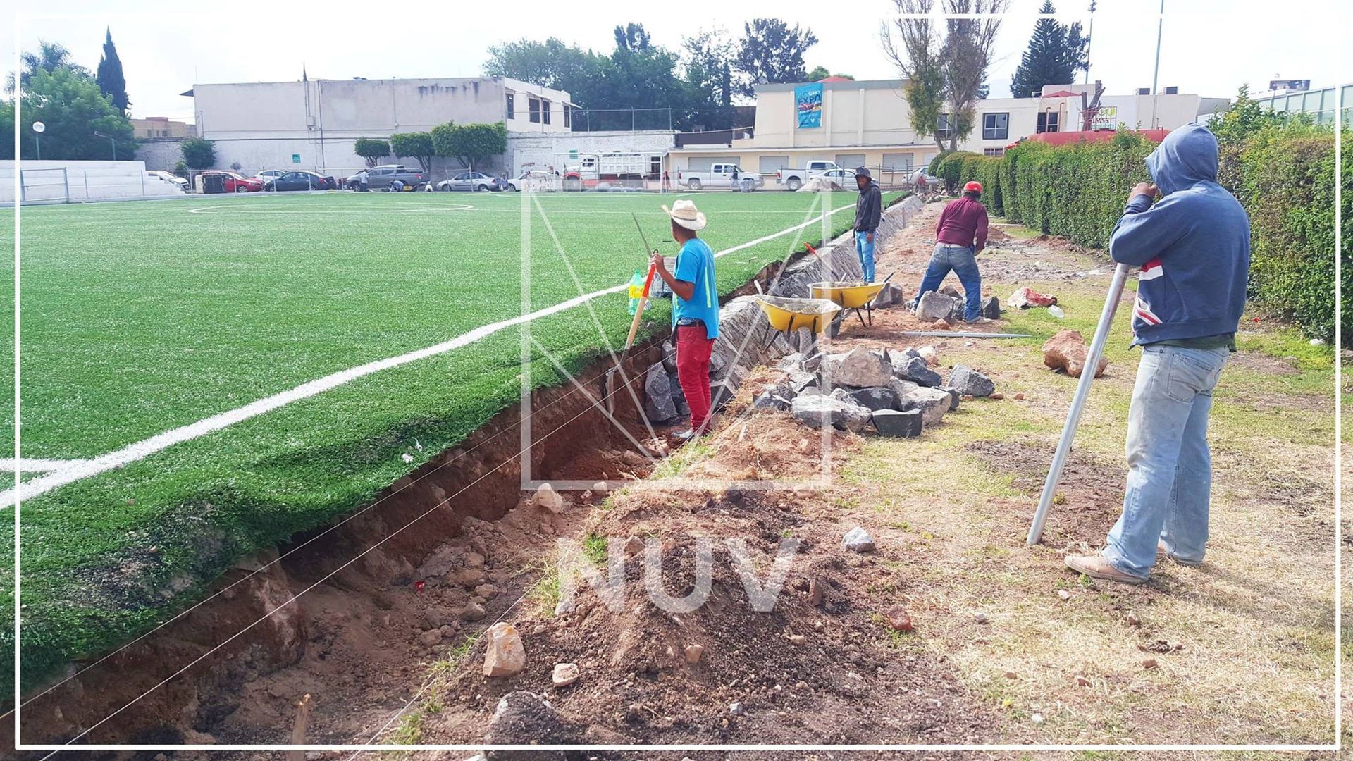 Parques / Campo de fútbol, NUV Arquitectura NUV Arquitectura