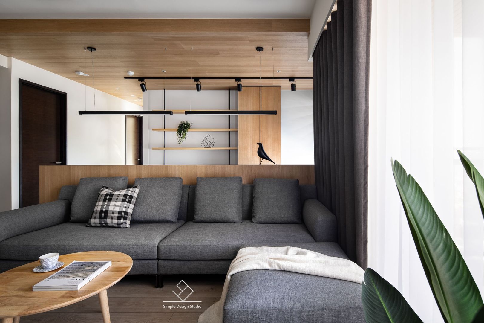 書房 極簡室內設計 Simple Design Studio Living room