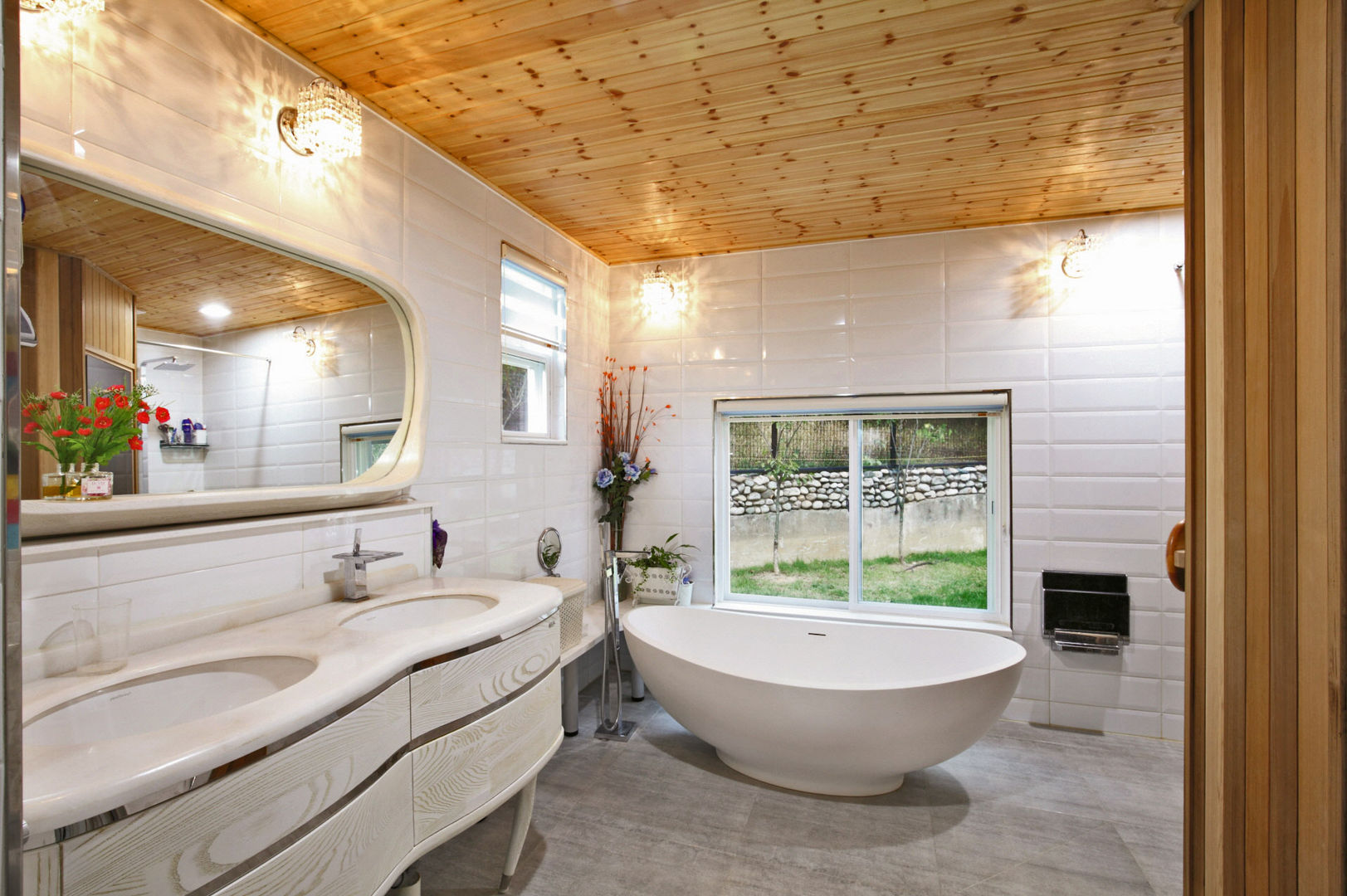안산 장상동, 하우스톡 하우스톡 Ванная комната в стиле модерн