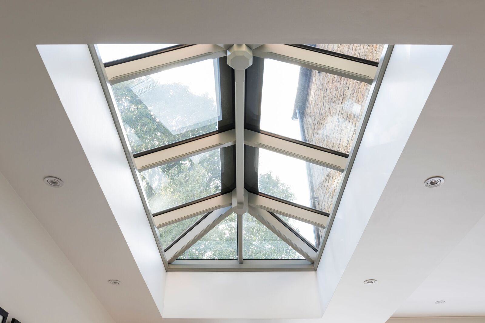 Roof Lantern homify شبابيك زجاج شبابيك