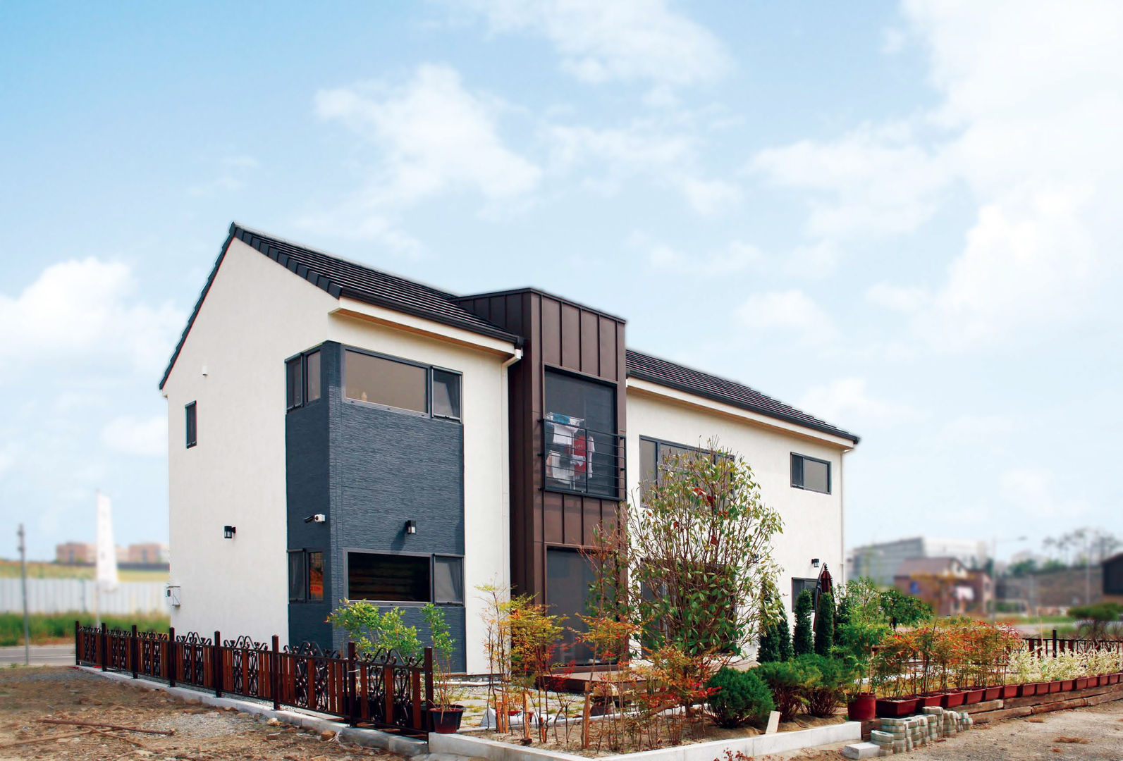 진주 충무공동, 하우스톡 하우스톡 Casas de estilo moderno