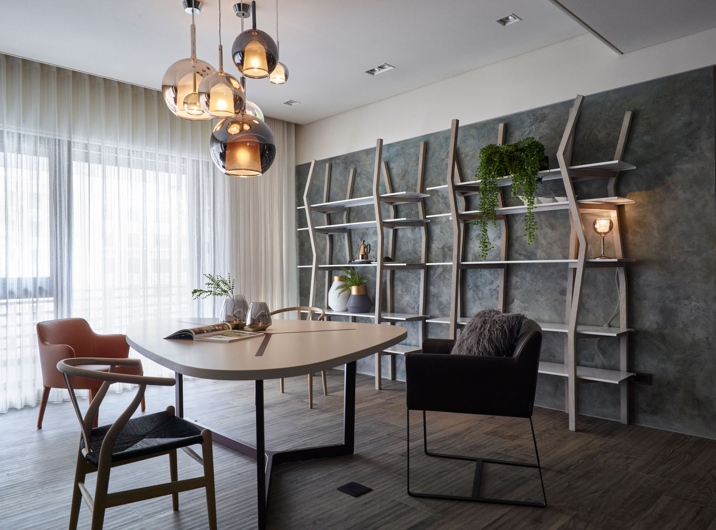 穿引 耀昀創意設計有限公司/Alfonso Ideas Scandinavian style dining room