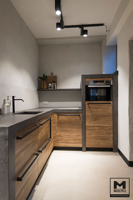 homify Dapur Gaya Industrial