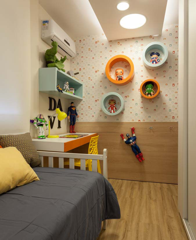 Dormitório Infantil– Novo Higienópolis I, INOVA Arquitetura INOVA Arquitetura Jongenskamer