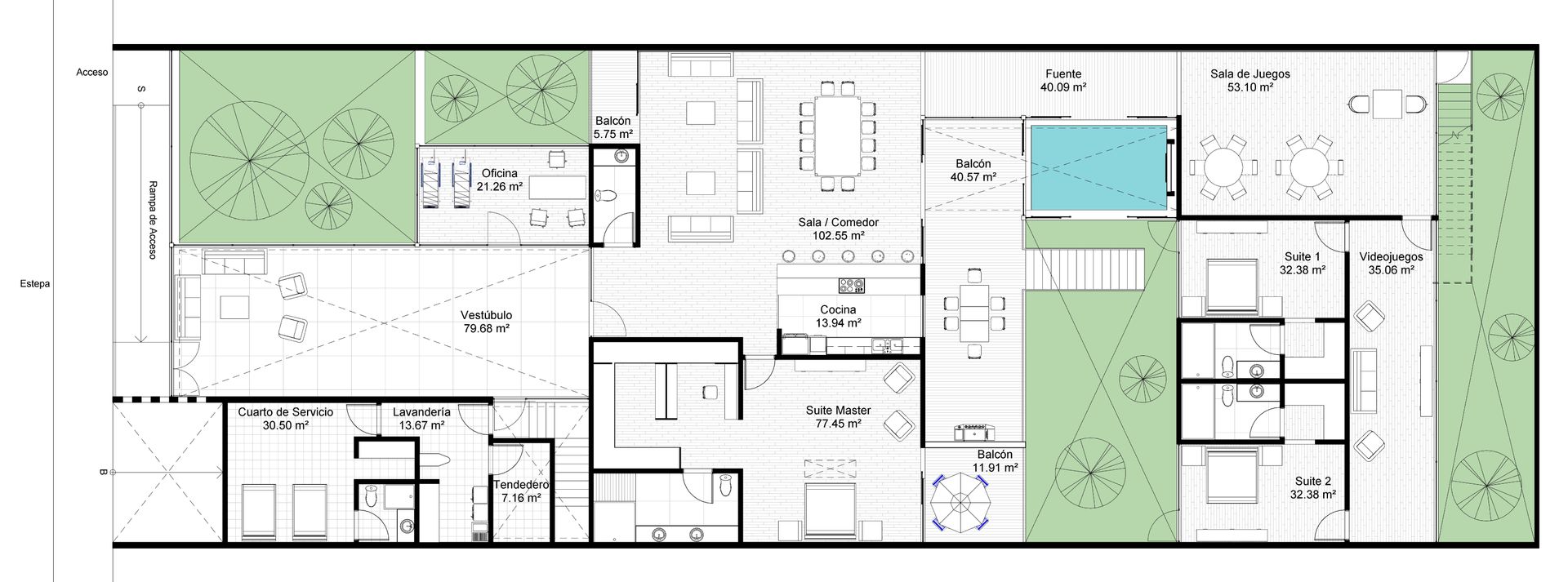 modern by Arquitecto Rafael Viana Balbi - CDMX + Rio de Janeiro, Modern