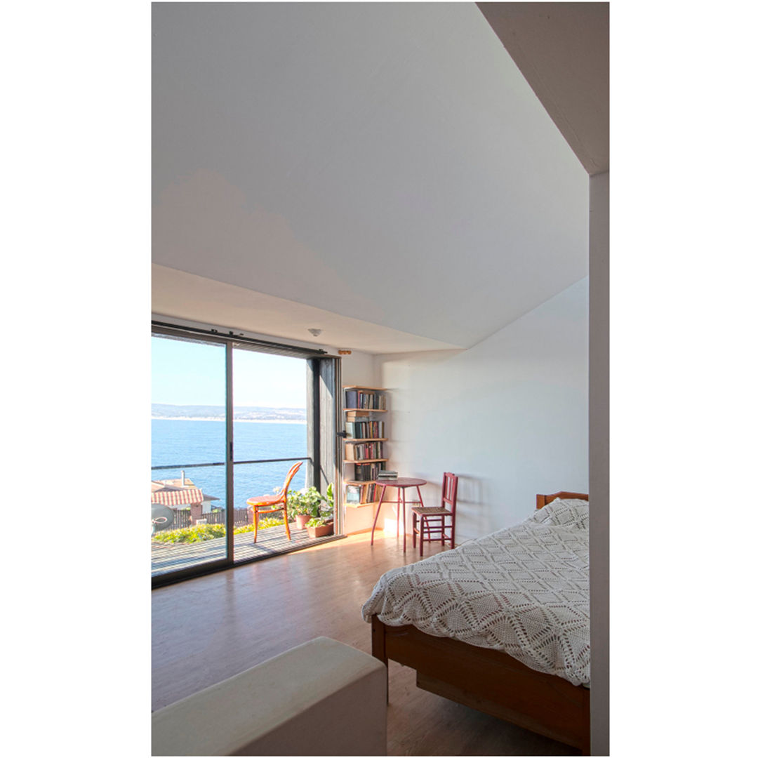 Acoplado Vagón Cartagena, Crescente Böhme Arquitectos Crescente Böhme Arquitectos Moderne Schlafzimmer MDF