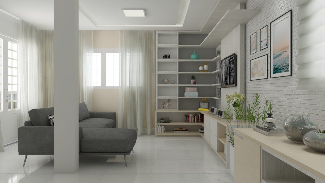 homify Livings de estilo escandinavo