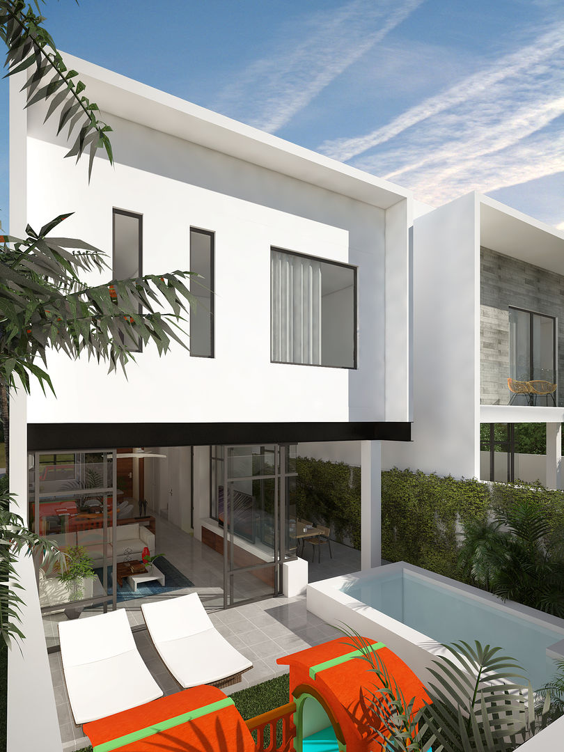 modern by Daniel Cota Arquitectura | Despacho de arquitectos | Cancún, Modern