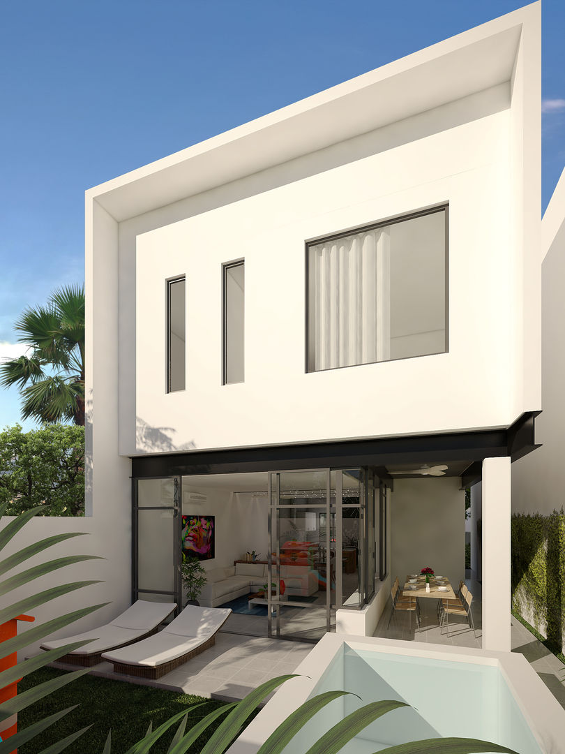 modern by Daniel Cota Arquitectura | Despacho de arquitectos | Cancún, Modern