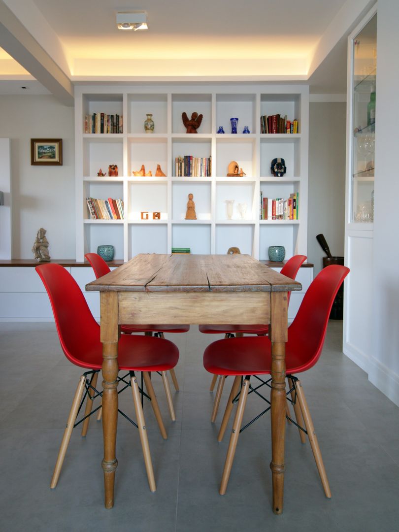 Residência Soleil, Arquitetura Ideal Arquitetura Ideal Modern dining room Solid Wood Multicolored