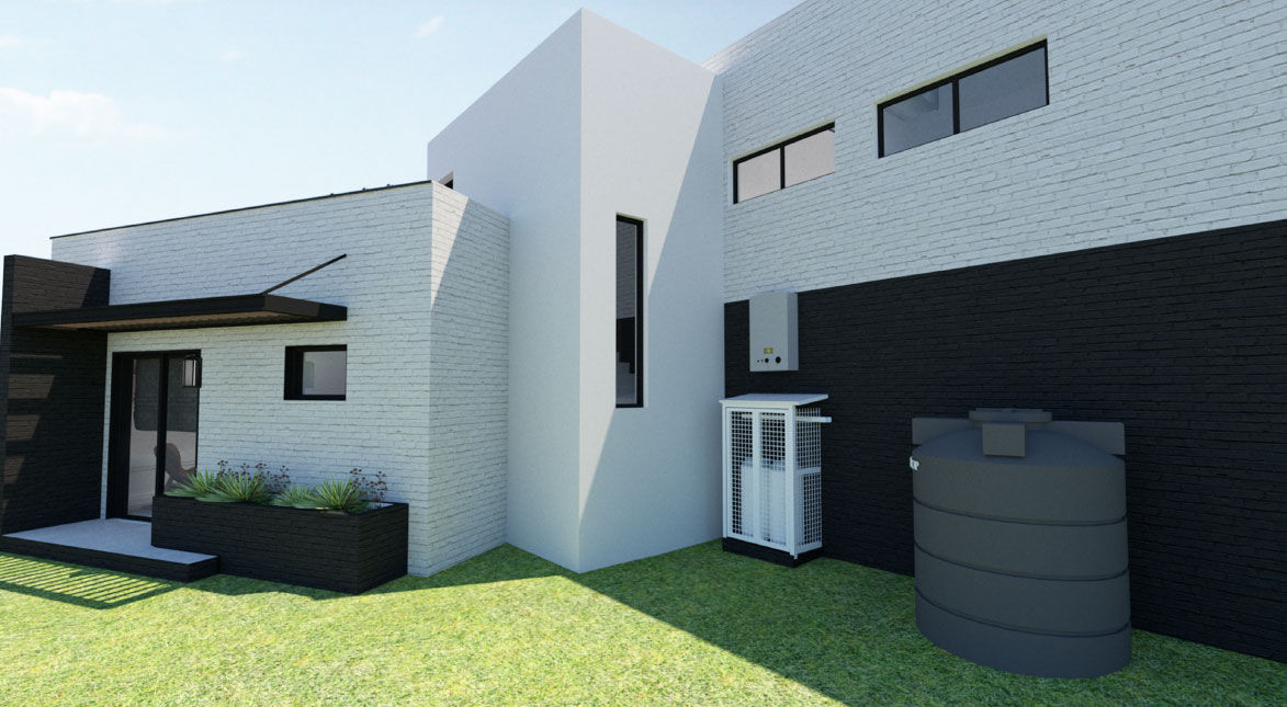 Northcliff Extention, A4AC Architects A4AC Architects Einfamilienhaus Ziegel