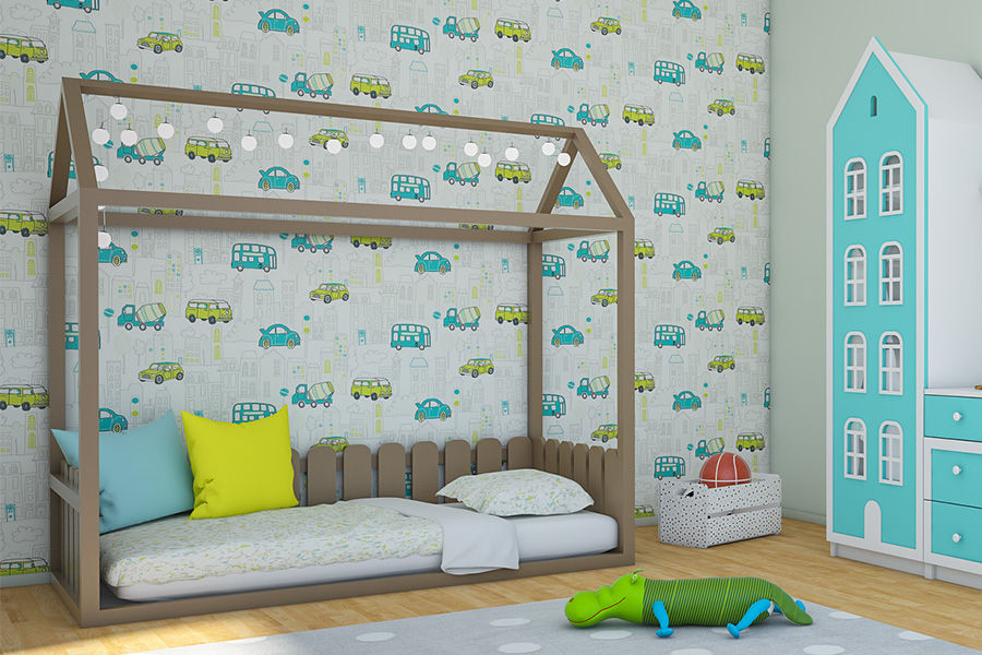 homify Nursery/kid’s room Beds & cribs