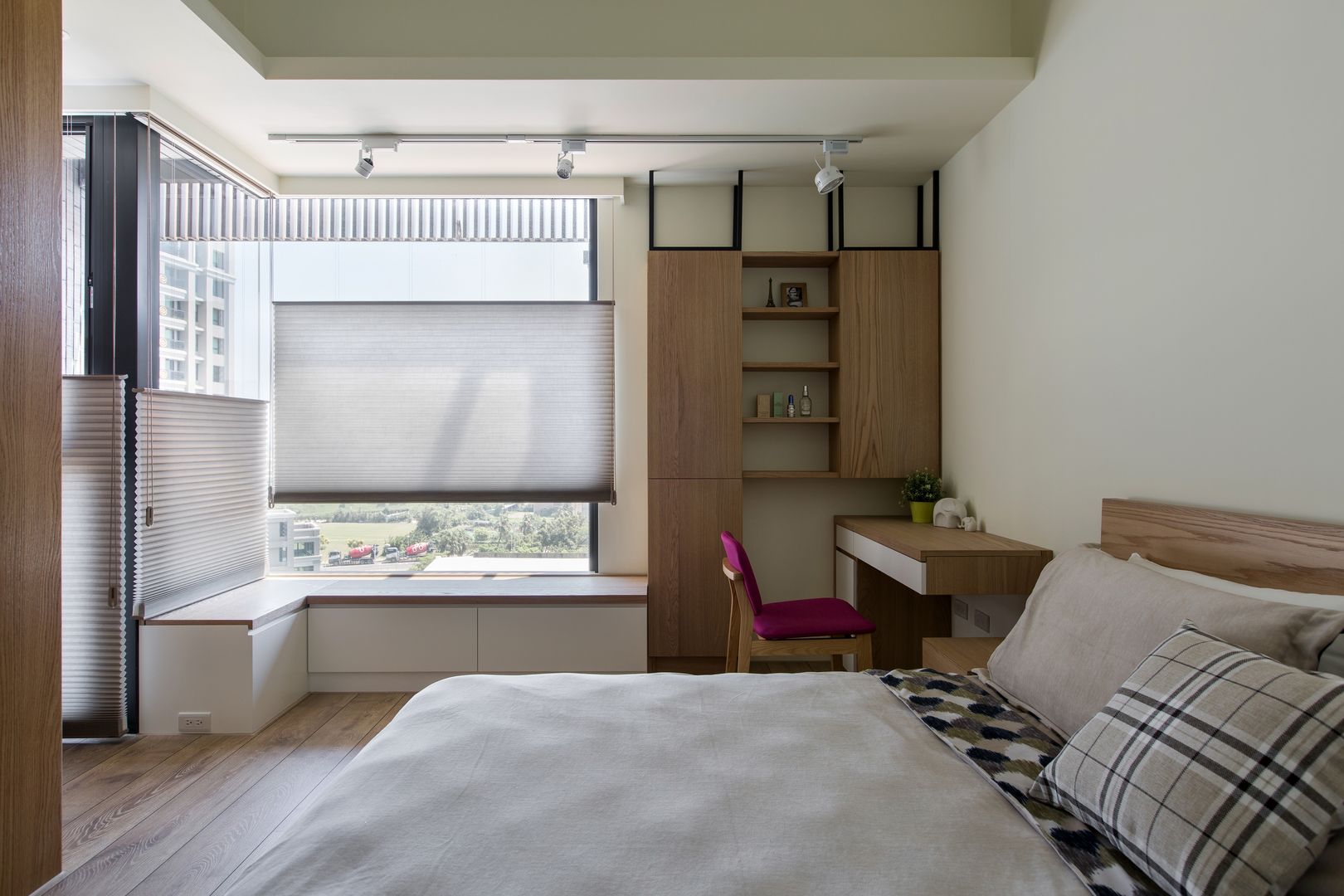 暖心, 詩賦室內設計 詩賦室內設計 Scandinavian style bedroom