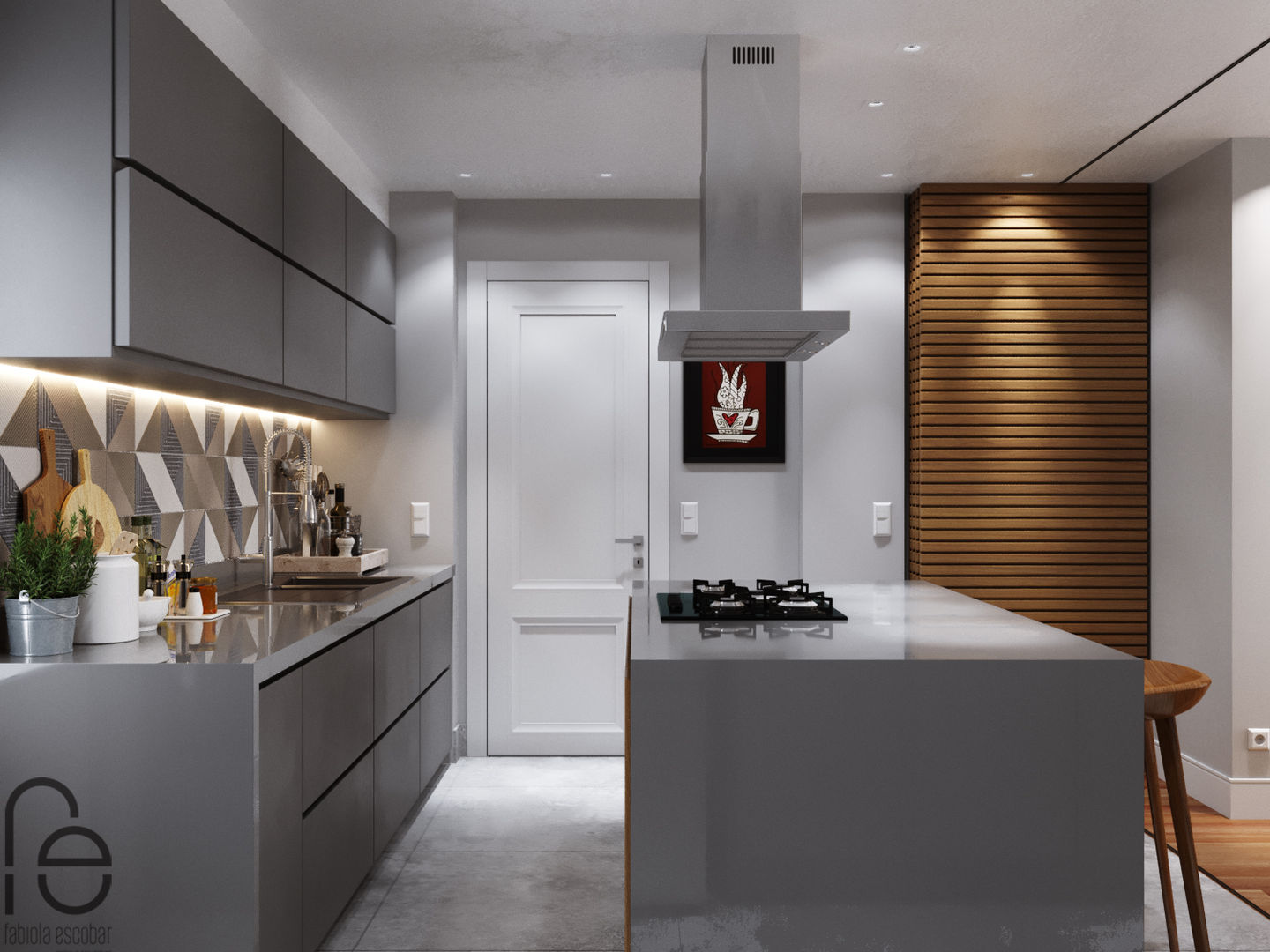 homify Modern style kitchen