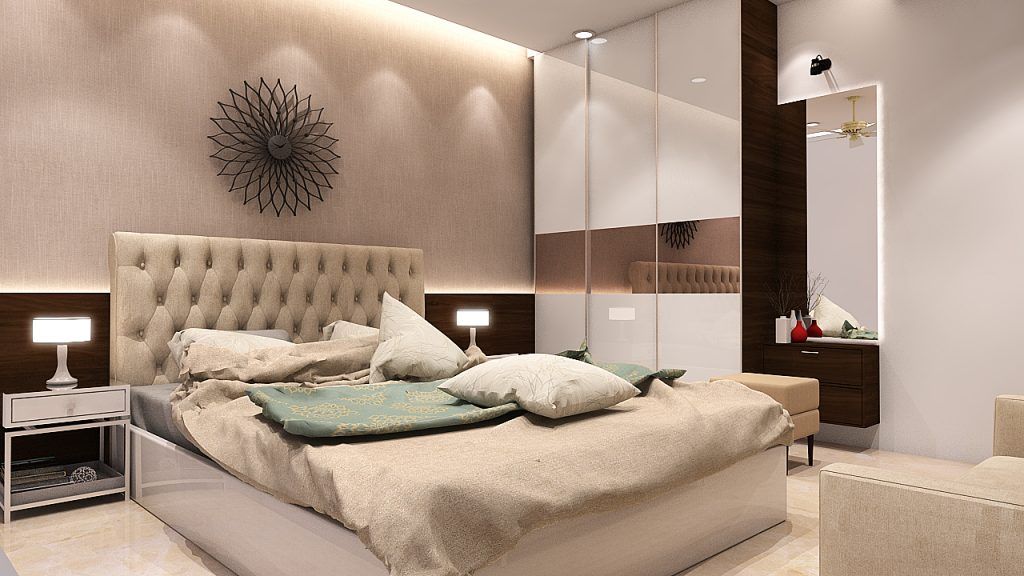 MASTER BEDROOM K Square Architects Modern style bedroom