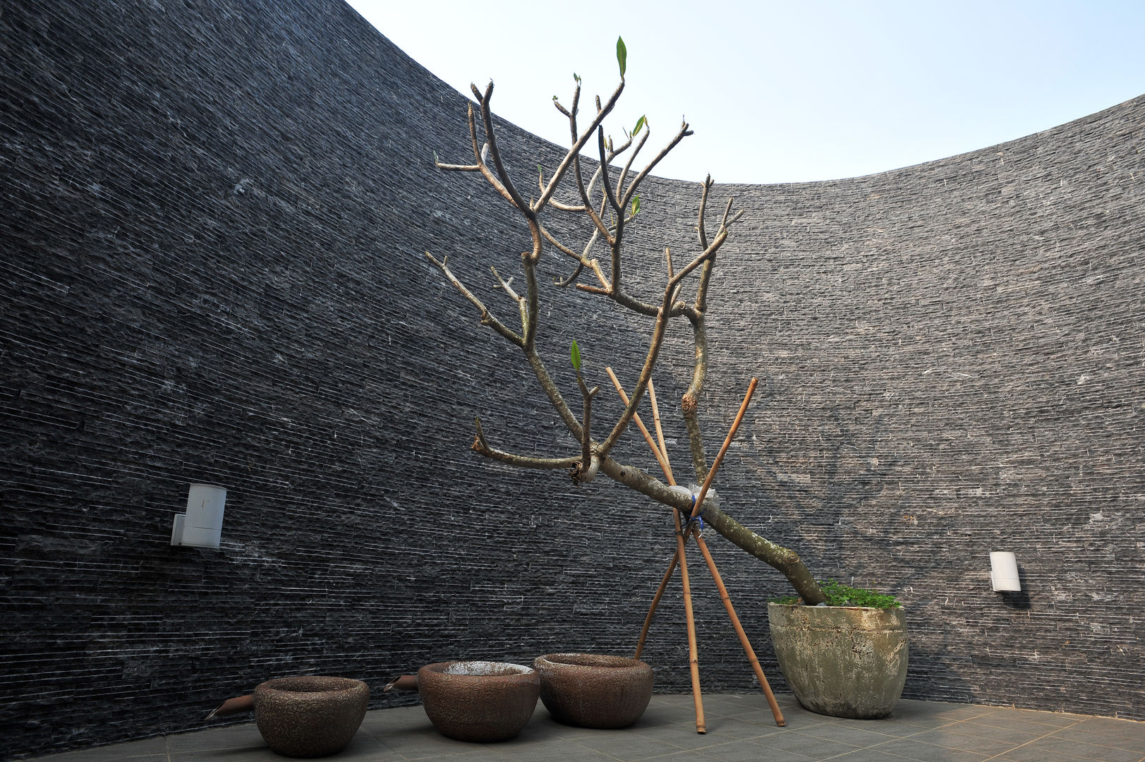 露臺高牆 黃耀德建築師事務所 Adermark Design Studio Terrace