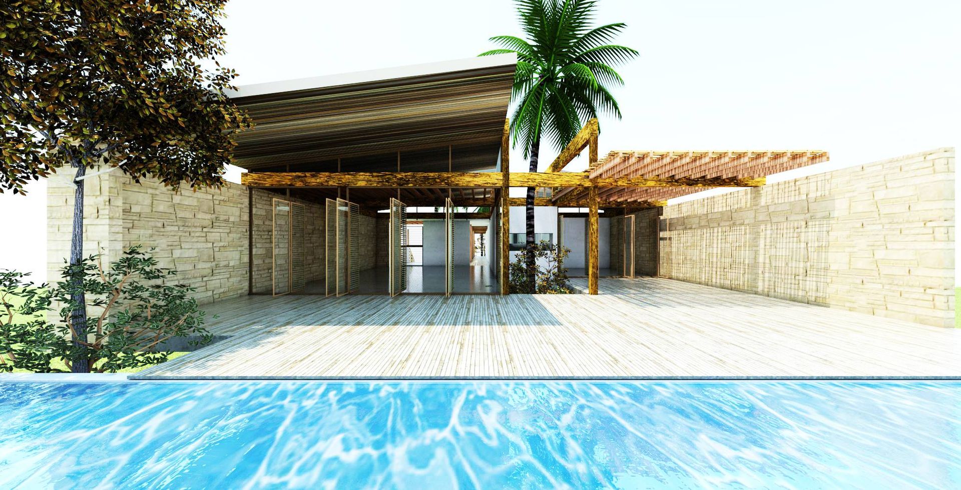 homify Piscinas naturales Concreto