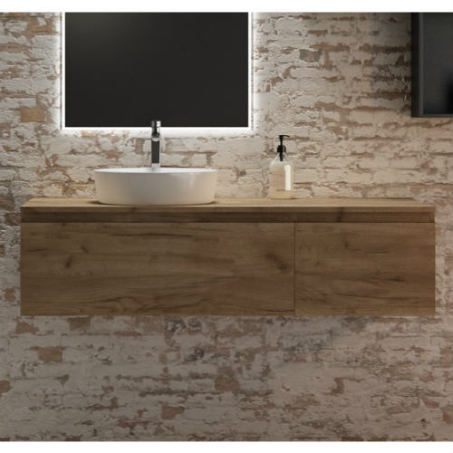 Mueble de Baño PARISGEM TheBathPoint Baños de estilo moderno Aglomerado muebles de baño,Almacenamiento