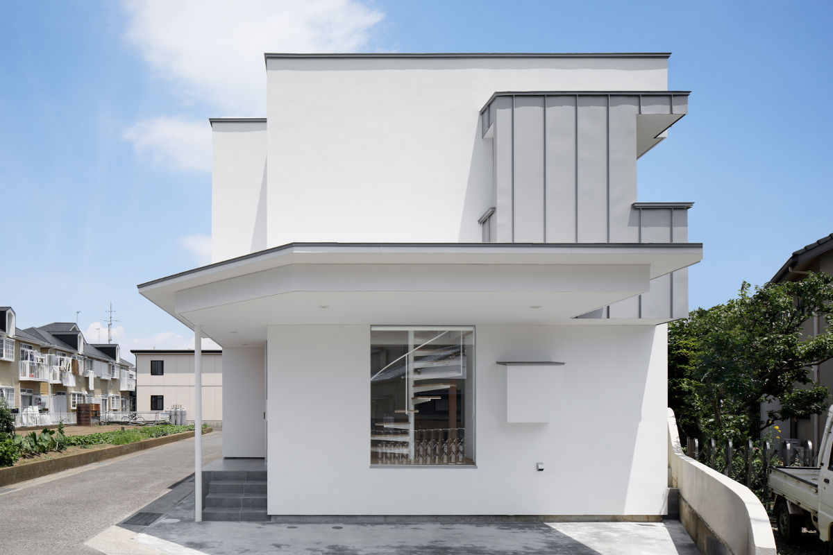 056平塚Kさんの家, atelier137 ARCHITECTURAL DESIGN OFFICE atelier137 ARCHITECTURAL DESIGN OFFICE Casas de estilo moderno