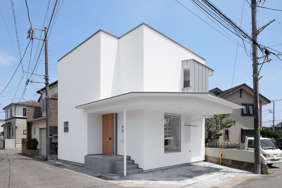 外観 atelier137 ARCHITECTURAL DESIGN OFFICE モダンな 家