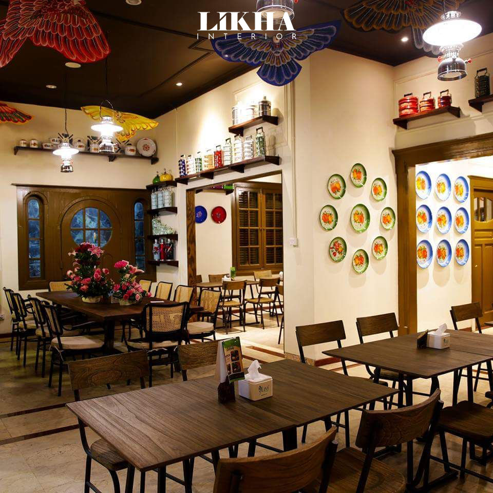 INTERIOR KHAS TRADISIONAL di Warung Dulukala Bandung, Likha Interior Likha Interior Espacios comerciales Contrachapado Locales gastronómicos