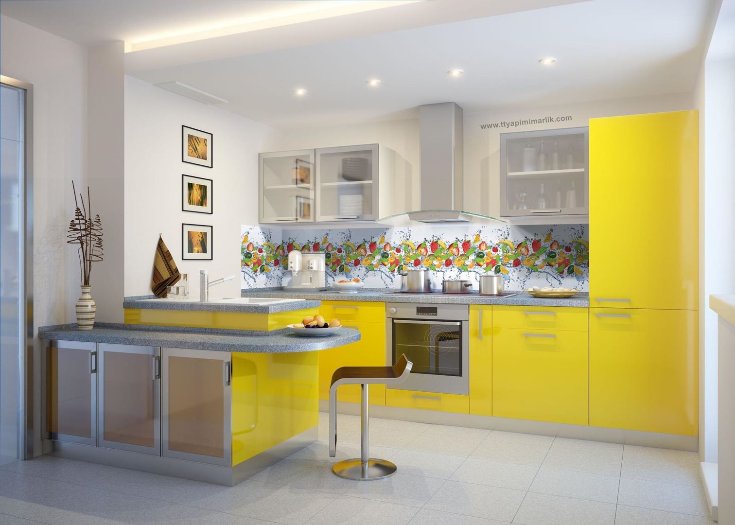 homify Modern style kitchen