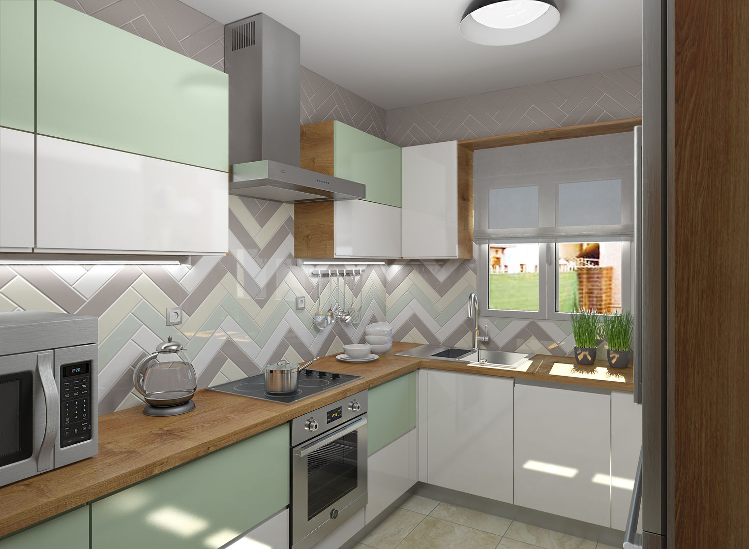 ¿Necesitas ayuda para decorar tu cocina?, Glancing EYE - Modelado y diseño 3D Glancing EYE - Modelado y diseño 3D