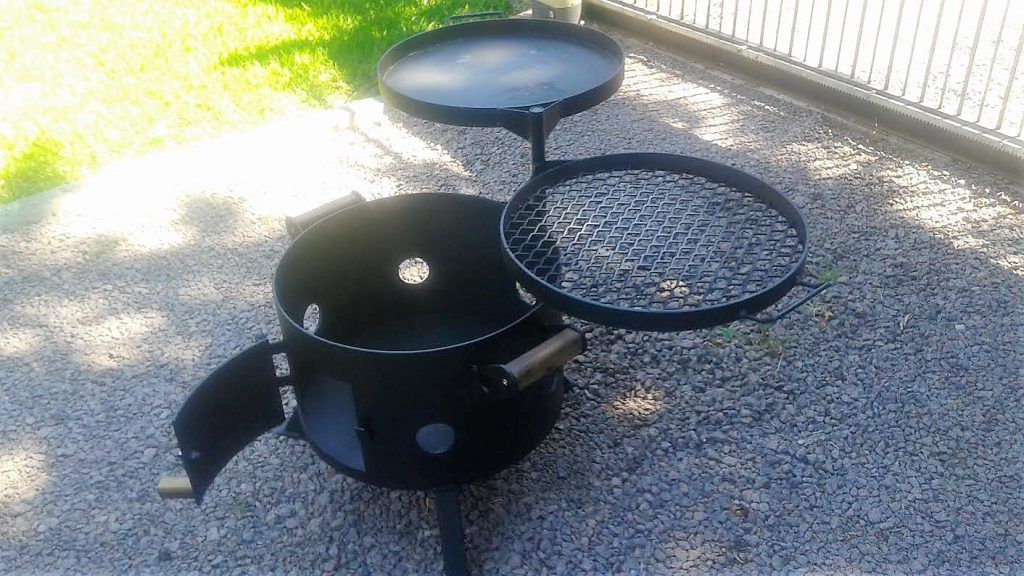 Parrilla Portátil, Smoke Kit BBQ Smoke Kit BBQ حديقة حديد مواقد وشوايات