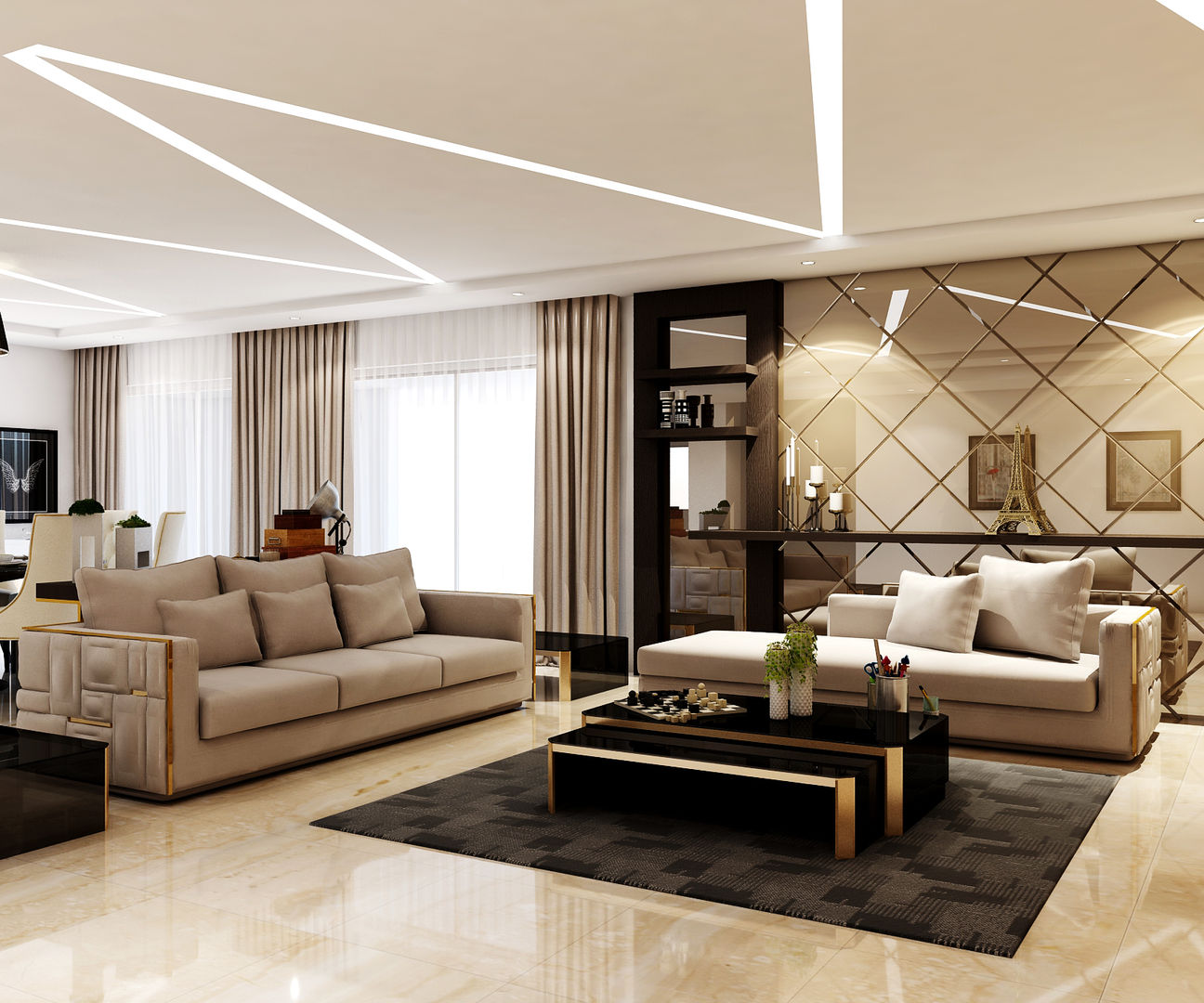 homify Modern living room