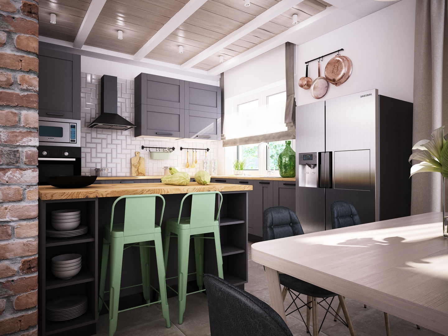 homify Industrial style kitchen