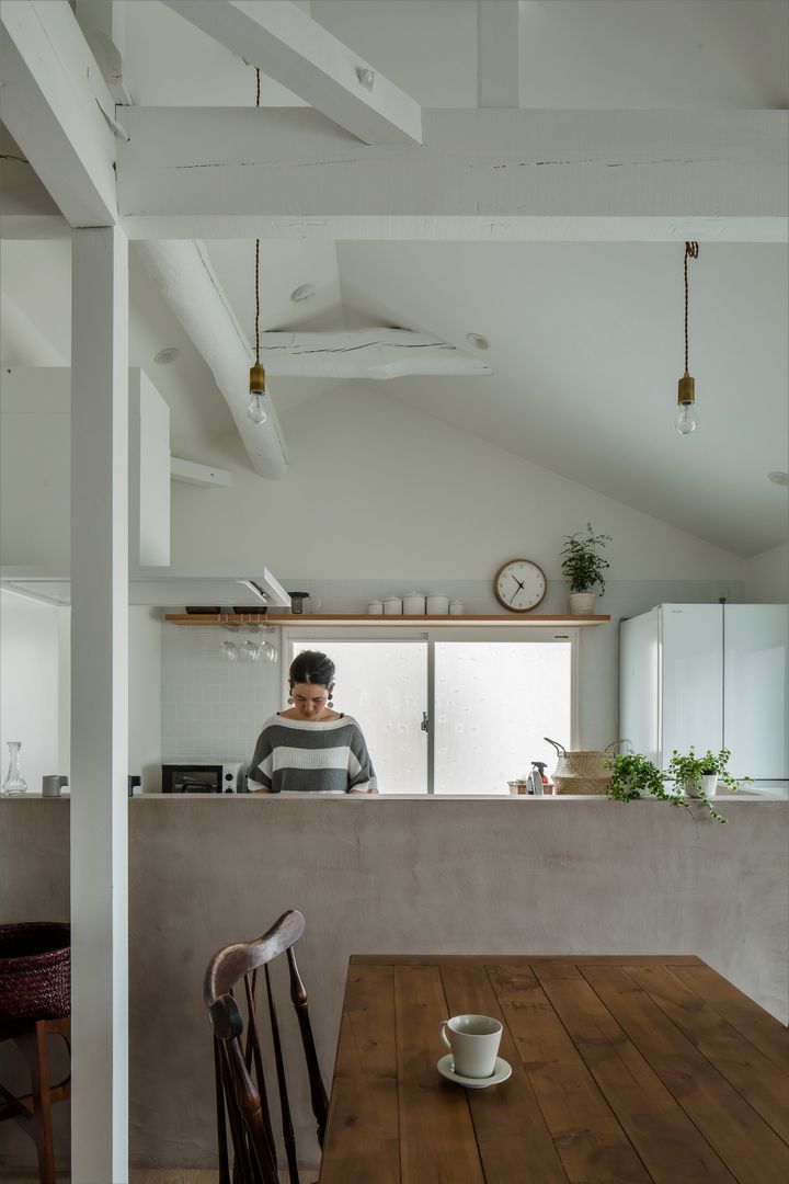 Suita house renovation, ALTS DESIGN OFFICE ALTS DESIGN OFFICE 地中海デザインの キッチン