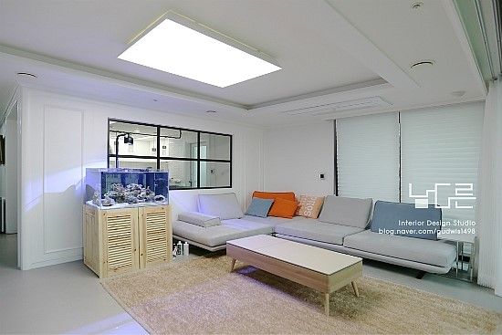 대구 수서동 롯데캐슬 52평형, 남다른디자인 남다른디자인 Living room