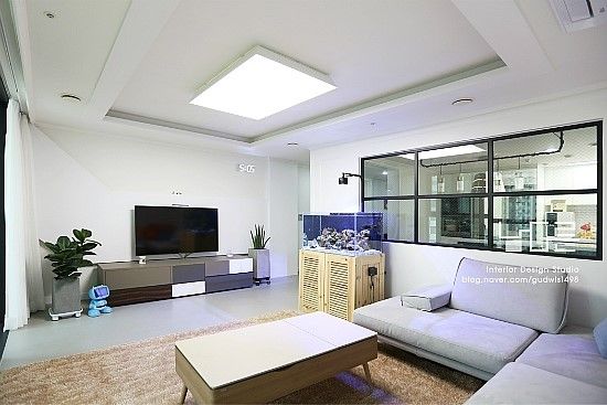 대구 수서동 롯데캐슬 52평형, 남다른디자인 남다른디자인 Living room