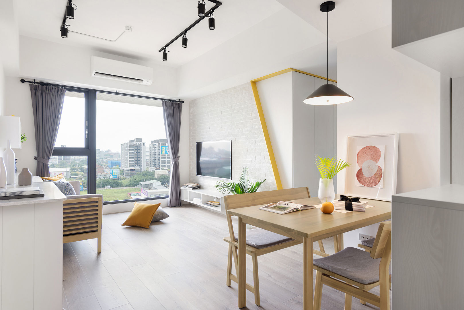 A.K.I.House, 寓子設計 寓子設計 Living room