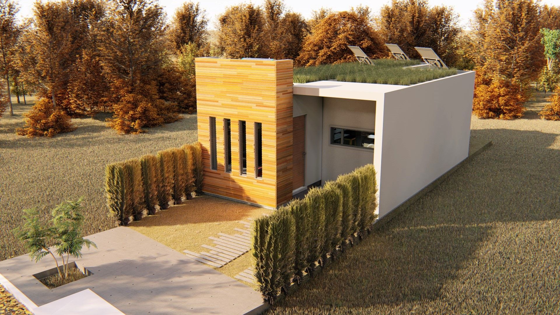 casa bioclimatica, steel steel Casas ecológicas