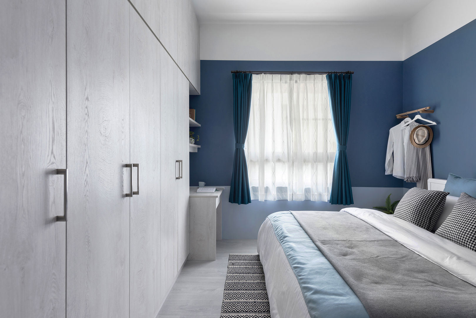 八號屋, 寓子設計 寓子設計 北欧スタイルの 寝室